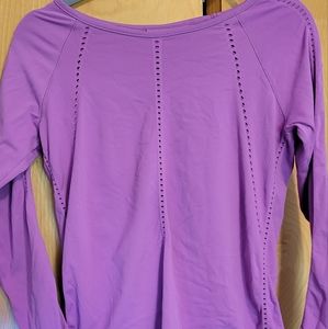 Athleta Purple Longsleeve Shirt